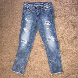 American eagle tomgirl jeans